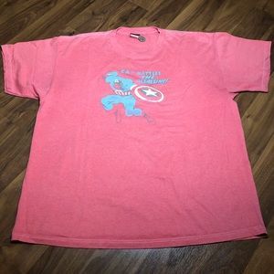 2003 Captain Marvel Faded Tee